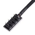 4-Pin Computer CPU/Case Fan Power Multi Splitter Connector Cable Adapter. 