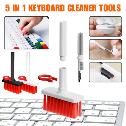 5 In 1 Keyboard Cleaning Soft Brush Computer Keyboard Cleaner keycap Puller kit