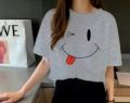 Aua n Co Naughty Smile Printed T-Shirt For Women and Girls. 