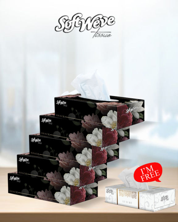 Softweve Super tissue boxes Buy 5 Get 1 Free