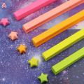 675 X Folding Paper Lucky Star Paper Strip Origami Ribbons Craft Best Wish Gift. 