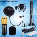 Bm 800 Condensor Microphone Kit - with Pop Filter & Arm Scissor Stand. 