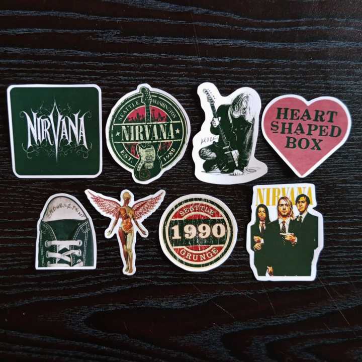 15/25%20pcs%20Nirvana%20stickers%20pack%20%7C%20based%20on%20Grunge%20rock%20aesthetic%20Kurt%20Cobain%20decals%20best%20for%20laptop,%20guitar,%20phone,%20skateboard,%20scrapbook%20&%20journal%20-%20Image%203