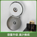 Bathroom large roll paper box wall-mounted hand drying tissue box toilet paper box bathroom toilet paper box hotel commercial. 