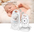 GHB Baby Monitor Video Baby Monitor with Camera Wireless Baby Monitor 2.0" LCD Display Baby Lullaby Night Vision Temperature Monitoring 2 Way Talk. 