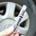 【HOT】 New Arrival 12Ml Silver Alloy Wheel Touch Up Pen Repair Paint Curbing Scratch Maker With Brush Car Scratch Remover Waterproof. 