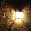 1PCS LED Solar Wall Lamp Outdoor Waterproof Up And Down Luminous Lighting Garden Decoration Solar Lights Stairs Fence Sunlight Lamp. 