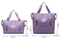 Travel Bag Waterproof Weekender Bags Oxford Cloth Luggages Handbag Shoulder Bag Traveling Bag Dry and Wet Separation Sport Bag Fitness Bag Gym Totes for Men Women. 