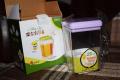 Crystal Oil Storage and Measuring Jar 400 ml (Lid color may be vary upon availability). 