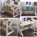 35mm strong Metal Wood Computer and Study Table for office and study. 