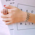 2 In 1 Magic Retractable Ring Bracelet Creative Stretchable Twist Folding Ring and Bracelets for Women. 