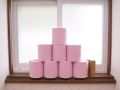 Tissue Half Roll Pink Pack Of 10. 