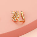Nose Cuffs Eye-catching Easy to Wear Women Nose Rings Hoop. 