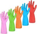 1 Pair Multi Purpose Long Magic silicone rubber gloves Waterproof scrub glove silicone dish washing gloves kitchen. 