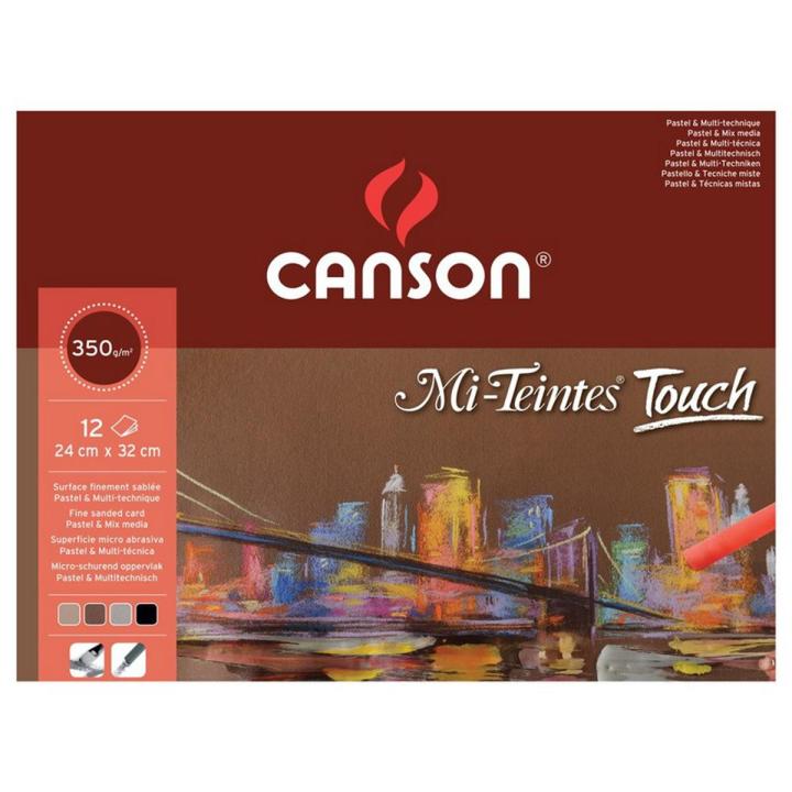 Canson Mi-Teintes Touch Pastel Pad (Available in A4 and A3)
