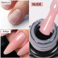 XEIJAYI 7ML Quick Extension Nail Gel Vernis Semi Permanent Acrylic Crystal White Clear Nude Gel Nail Polish UV Construction Gel. 