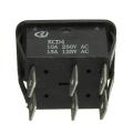 6 Pin DPDTOn-Off-On Momentary Power Window Rocker Switch AC 250V/10A 125V/15A. 