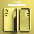 Liquid Silicone Case Xiaomi Redmi Note 10 9 10S 9S Cases For Mi 11T 10T 12T Pro 11 12 Lite Soft Protective Back Cover. 