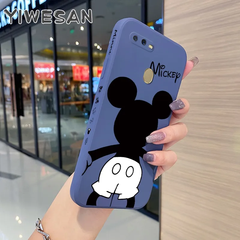 Softcase Oppo A12 Black Cover For OPPO A12 Case Cartoon Cute