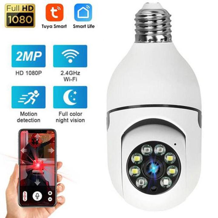 Wireless Wifi Light Bulb Camera Security Camera