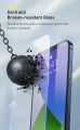Original For  iPhone 12 Pro  /  iPhone 12 - 6.1 inch -  0.3 mm  Full-Glass Tempered Glass Film. 