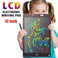 12 Inch LCD Writing Tablet Drawing Board For Kids - 12" Electronic Tablet With Digital Pen For Kids. 