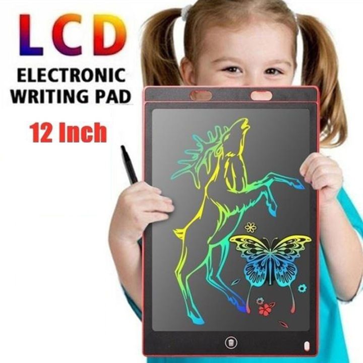 12 Inch LCD Writing Tablet Drawing Board For Kids - 12" Electronic Tablet With Digital Pen For Kids