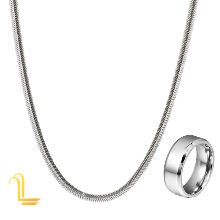 Titanium Finger Rings Combo Offer of Silver Titanium Finger Ring for Men and Boys and 9mm ...