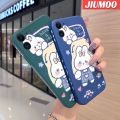 JIUMOO For Infinix Zero X Pro Zero 5G Zero 20 Case Cartoon Cute Rabbit Pattern Aesthetic Thin New Design Phone Case Square Edge Protection Softcase Silicone Casing Cover Shockproof Cases. 