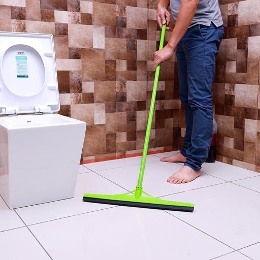 Floor & Bathroom Wiper (40 Inch Long & 18 Inch Width) Cleaning Silicon Wipe Duster Mop Cleaning Standard Size Wiper (Multicolour) Floor Wiper  (Multicolor 8 m)