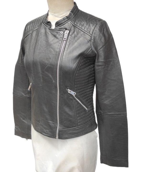 DESIDERIO%C2%AE%20Black%20Pure%20Sheep%20Leather%20Jacket%20for%20Men%20Slim%20Fit%20Lightweight%20Fashion%20Jacket%20-%20Image%204