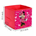 Disney Queen Printed Foldable Storage Cubes Organizer Basket Bin Storage Boxes Storage Container with Handles for Travel Moving Toy Storage Box With Lid. 