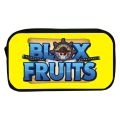 New Prints ROBLOX blox fruits DIY pencil case Game peripherals stationery bag Cartoon storage bag. 