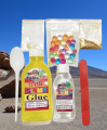 DIY Rainbow Crystal Yellow Slime Making Kit for Kids – Complete Slime Craft Set with Yellow Glue, Slime Activator, Golden Glitter, Water Beads, Mixing Spoon, Craft Stick & More – Non-Toxic & Sensory Toy for Creative Fun. 