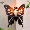 Lifestyle Glory Brand Corner Decorative Butterfly Wall Shelf I Modern Wall Mounted Shelf, Wooden Shelf, Corner Shelf, Wall Decoration Items for Toys, Room Decoration Items for Plants, Home Decoration Items for Candles,. 