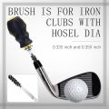 Golf Club Brush Wire Brush Cleaning Tool for Iron and Wood,2Pcs. 