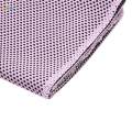 Cooling Towel 12"x40" Sweat Absorbing Gym Towel for Fitness Workout Football Soft Pink. 