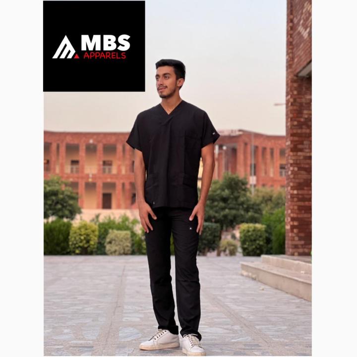 Black%20medical%20scrubs%20for%20doctors.%20Doctors%20scrub%20-%20Image%203