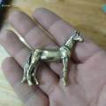 Hand Painted Horse Sculpture Figurines Crafts for Home Ornaments. 