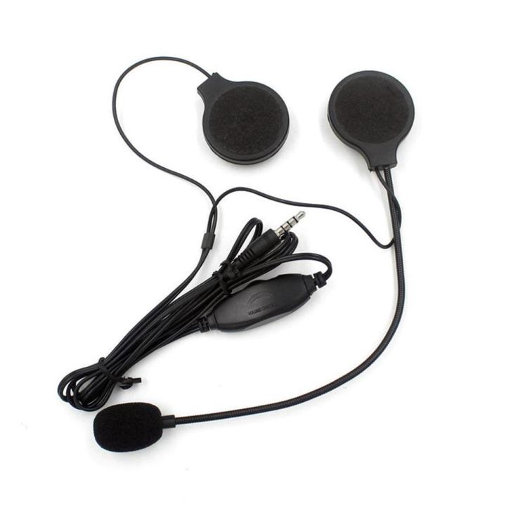 Microphone Motorcycle Helmet Stereo Headset Speakers With Mic Microphone MP3/4