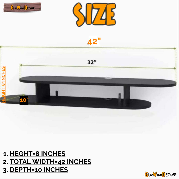 2-Tier%20Wall-Mounted%20Media%20Console,TV%20CONSOL%20ROUND%20BLACK,ROUNDED%20FLOATING%20TV%20SHELF%20ENTERTAINMENT%20CENTER%20WALL%20MEDIA%20CONSOL,,LED%20Console,wall%20shelf%20,%20tv%20consol%20,%20decore,%20furniture,Space-Saving%20Media%20Console%20,Contemporary%20TV%20Console,GLOWOODECOR,Sleek%20Wall-Mo%20-%20Image%204