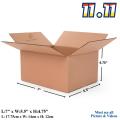 Boxes for packing and Strong corrugated box for courier (7 x 5.5 x 4.75 inch) Carton boxes for packaging material corrugated Box. 