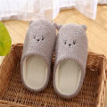 Cyprus Winter Slippers For Women Warm Plush Indoor Slippers Soft Bottom Cute Bear Cotton Slippers Floor Slient Slippers Bedroom Slippers. 