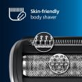 Philips Bodygroom Series 3000, Showerproof Groin and Body Trimmer, Close and Comfortable Shave, Complete Body Grooming, 60 Min. Runtime, Model BG3027/03. 