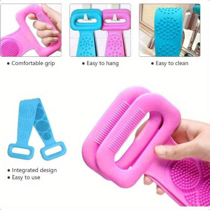 2%20pcs%20Combo%20Silicone%20Body%20Massage%20Bath%20Brush%20with%20Soap%20Dispenser%20and%20Silicon%20Body%20Back%20Scrubber%20&%20Massager%20for%20Deep%20Cleaning,%20Exfoliating&%20Massaging%20Hair%20Scalp%20&%20Body%20(Multicolor)%20-%20Image%204