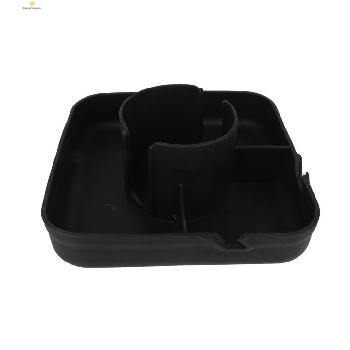 Quasar Snack Drink Holder Waterproof Non-slip Sofa Cup Holder Tray with Large Cup Holder Spill Resistant Sofa Drink Holder for Ultimate Convenience Multi-functional Sofa Caddy