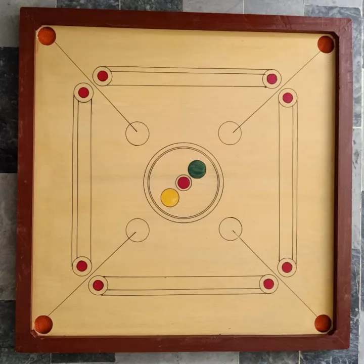 36%20inch%20Wooden%20Carrom%20Board%20Game%20With%20Striker%20and%20Coins%20Set%2036%20Inches%20Large%20-%20Image%203