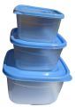 Airtight Food Container Set | 3 PCS | 500ml + 700ml + 1600ml | BPA-Free & Leak-Proof. 