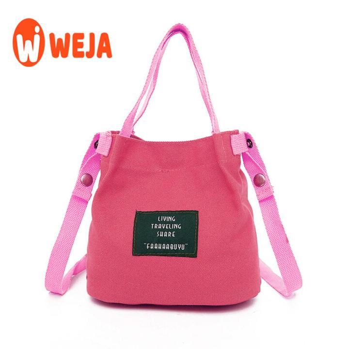 【WEJA】Kstyle 9108 Korean Fashion Top Seller Premium Canvas Fashion Women Sling Bag Handbag Handbeg Wanita