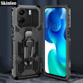 Phone case For Xiaomi Redmi 13C Back cover Shockproof Armor with Metal Clip Car Holder Outdoor Pocket Clip Mi Redmi 13C cover cases. 